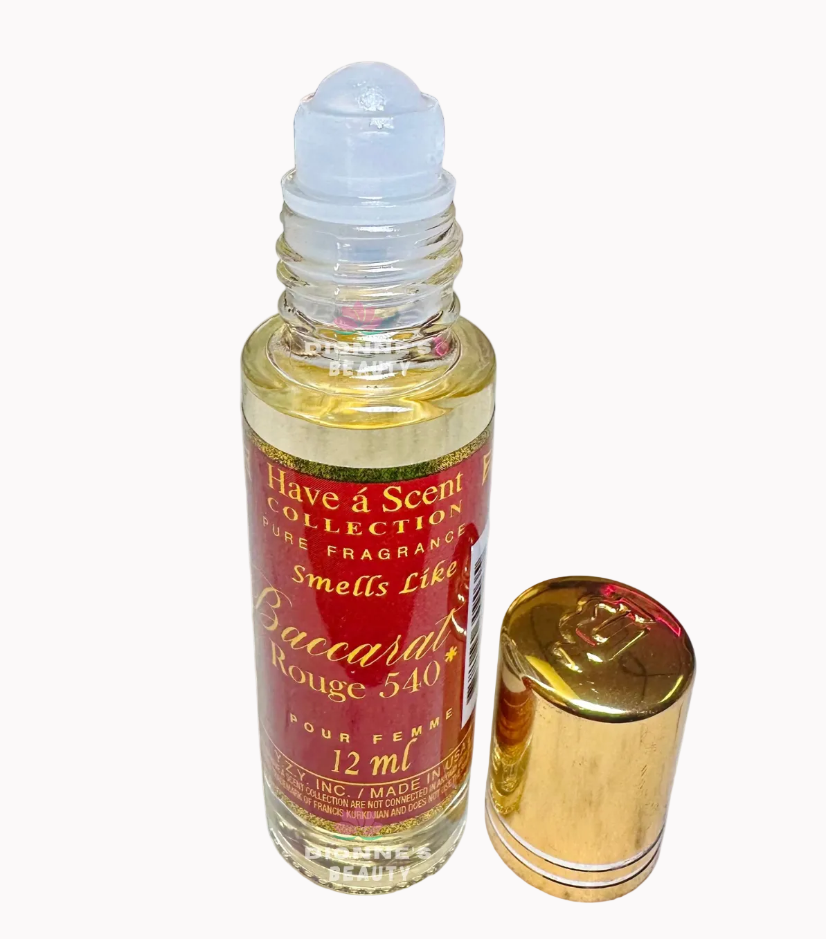 Have a Scent Collection Pure Fragrance Smells Like "Baccarat Rouge 540" Unisex Roll On Oils 12ml