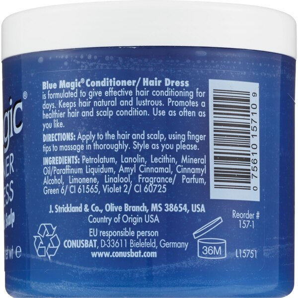 Blue Magic The Original “Anti-Breakage Formula” Conditioner Hair Grease