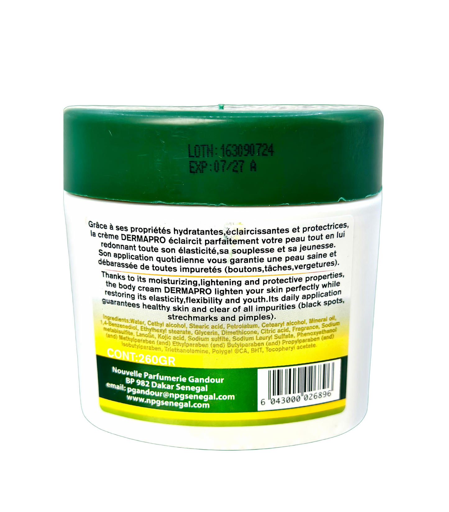 Dermapro Intensive Care Lightening body Cream