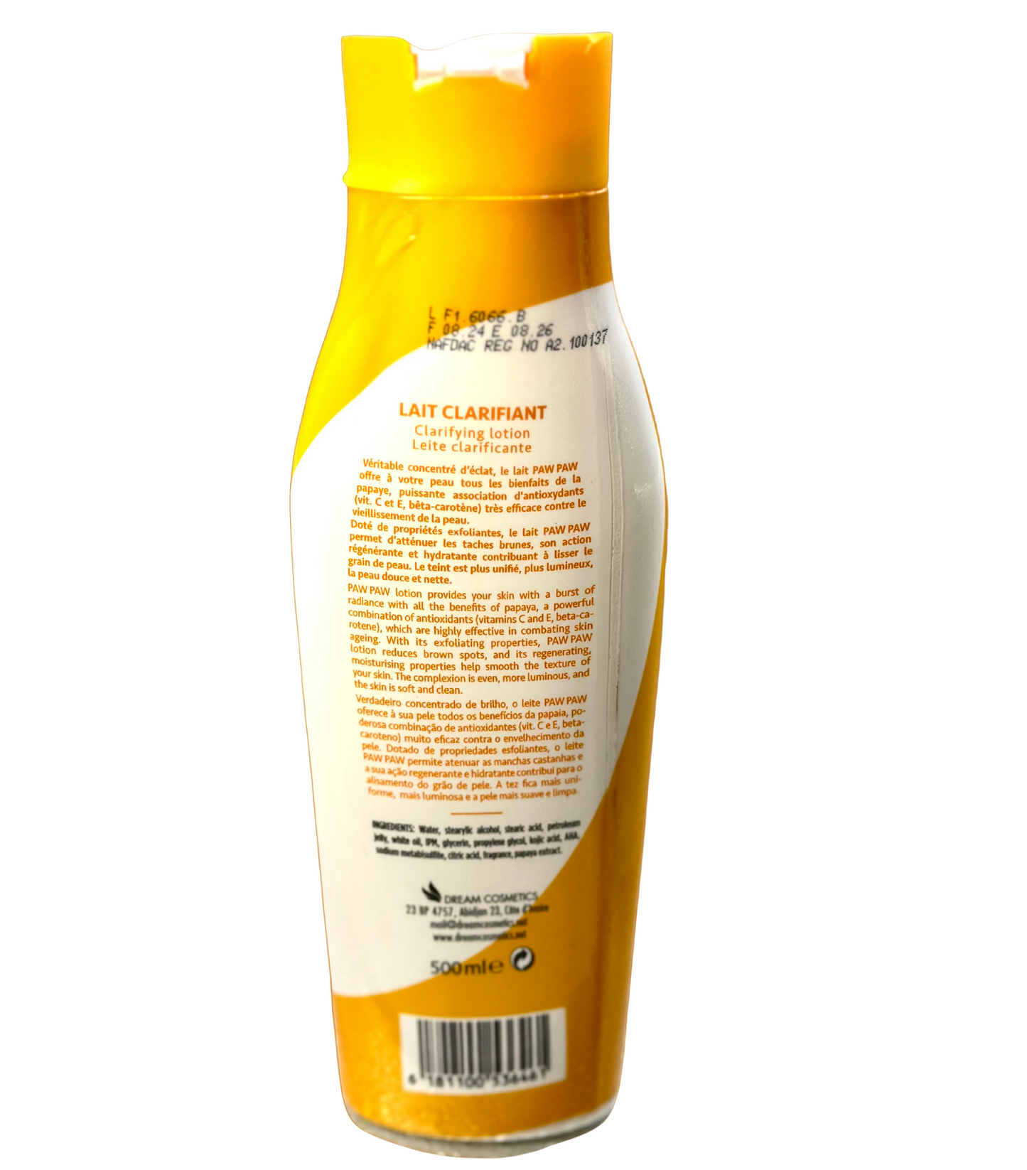 Paw Paw Lait Clarifying Lotion