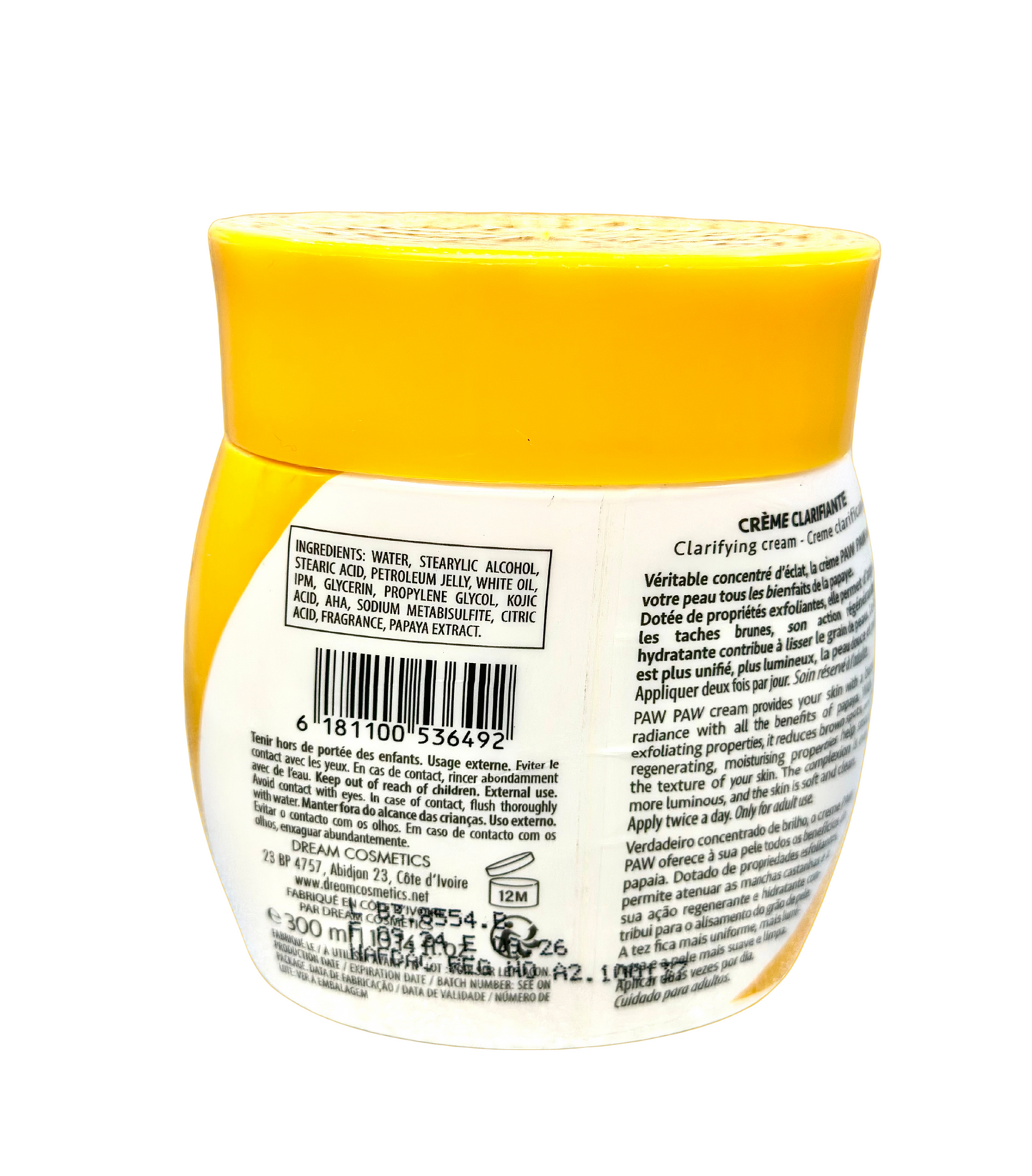 Paw Paw Clarifying Cream