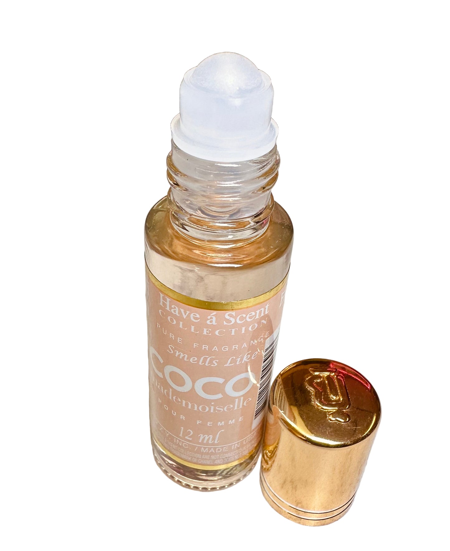 Have a Scent Collection Pure Fragrance Smells Like "Coco Mademoiselle" Pour Femme Roll On Oils 12ml