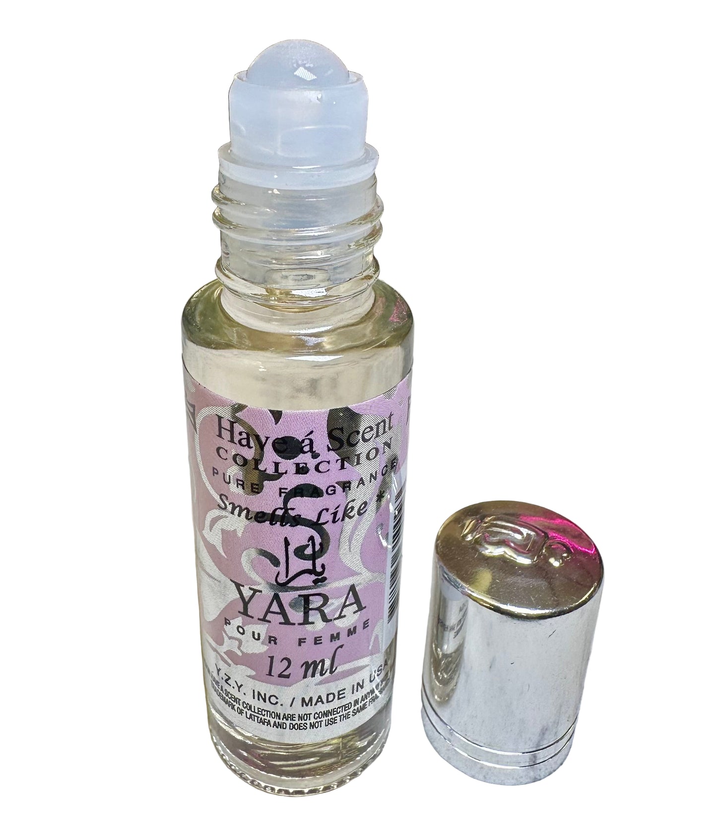 Have a Scent Collection Pure Fragrance Smells Like "Yara" Pour Femme Roll On Oils 12ml