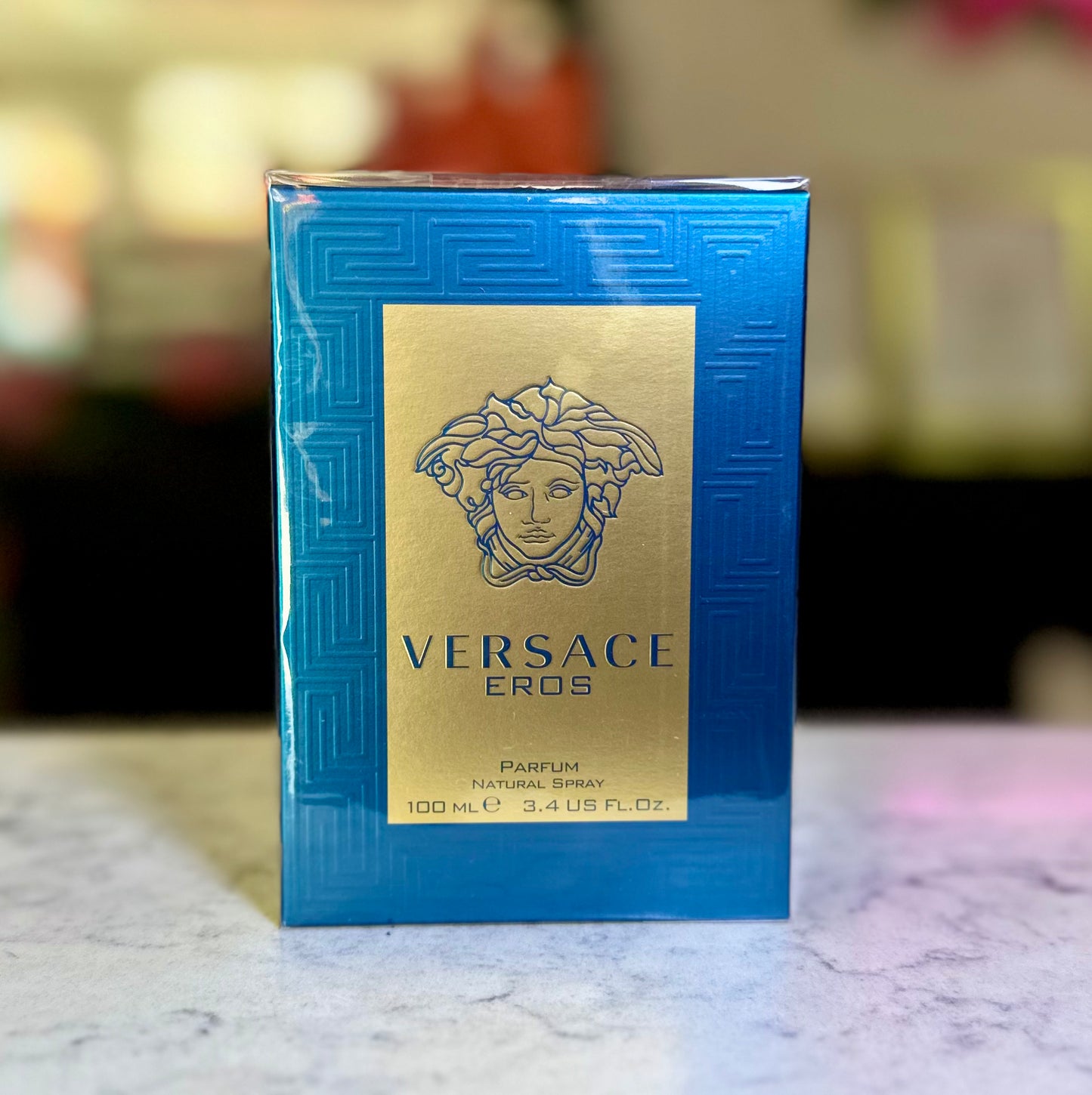 Versace Eros Parfum Spray for Men 3.4Oz
