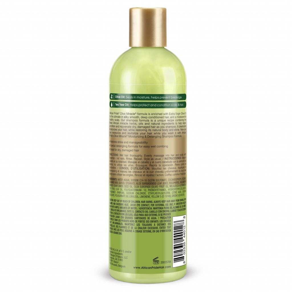 African Pride Olive Miracle 2-in-1 Shampoo