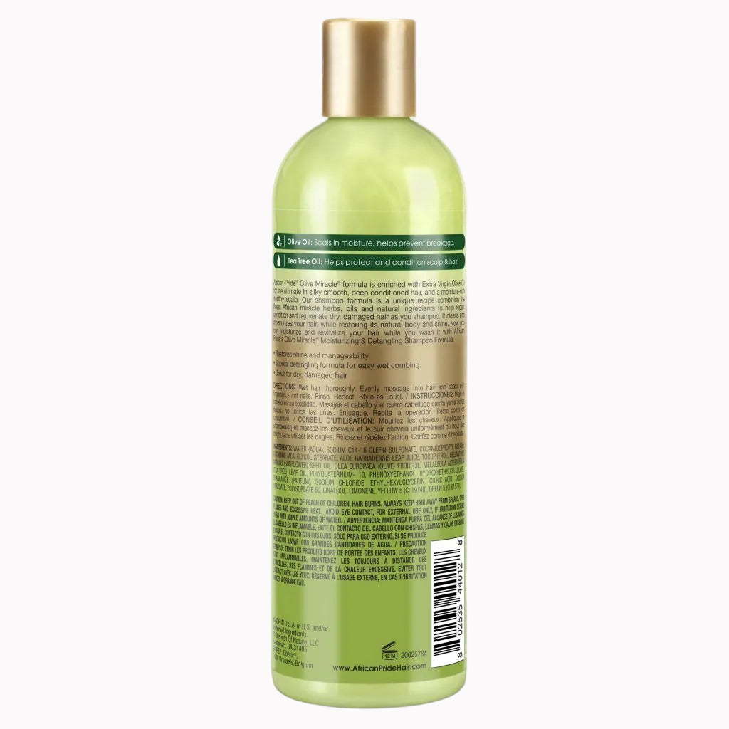 African Pride Olive Miracle 2-in-1 Shampoo