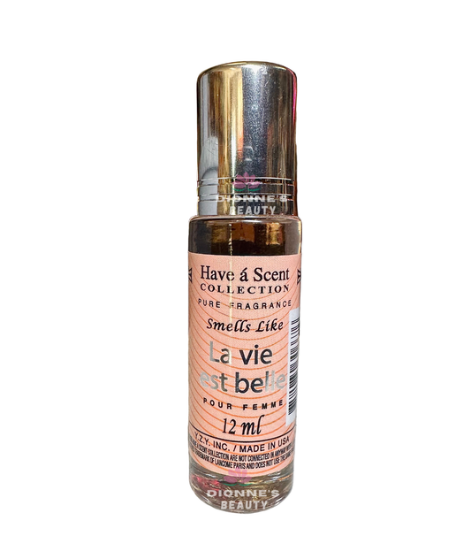 Have a Scent Pure Fragrance Smells Like "La Vie Est Belle" For Women Roll On Oils 12ml