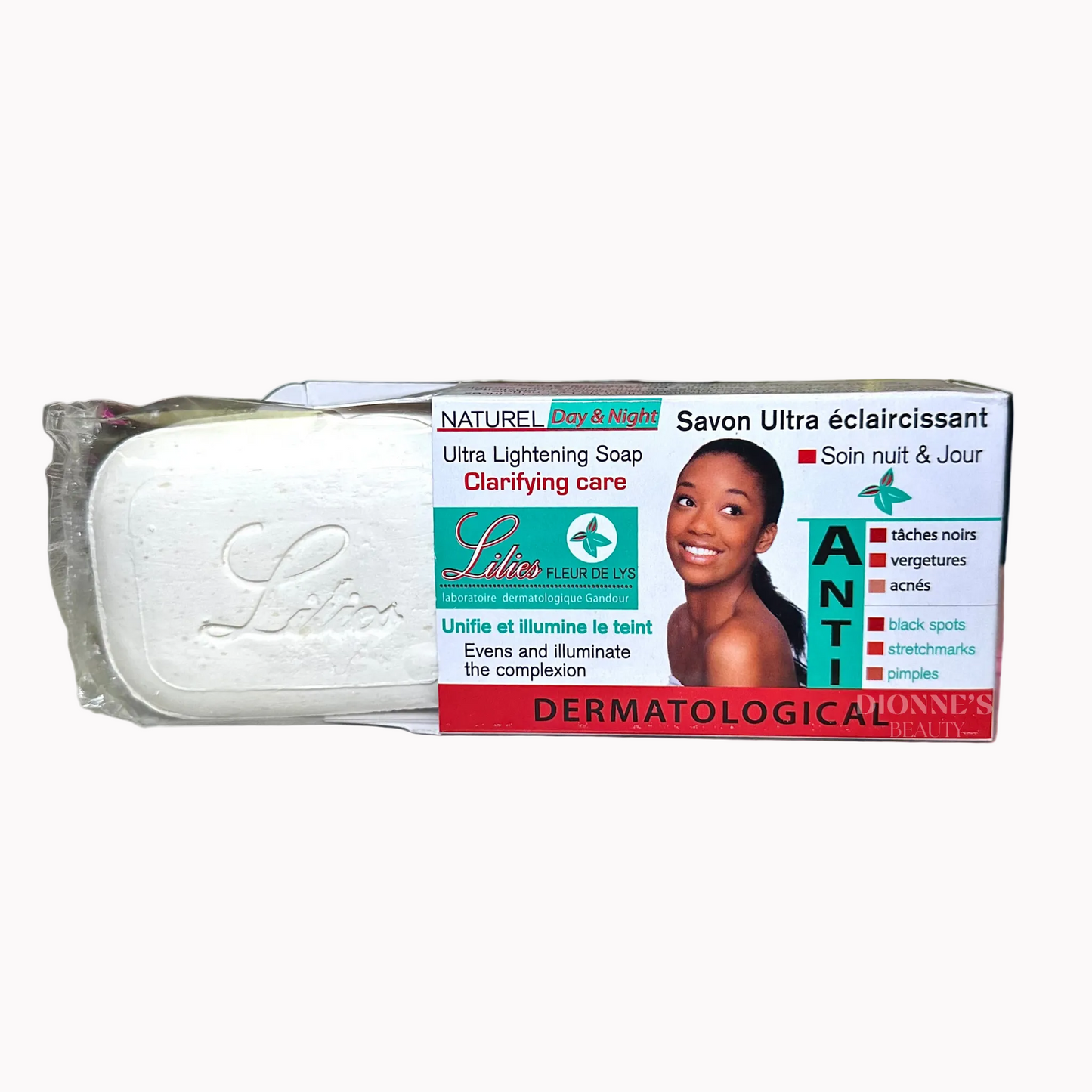 Lilies Fleur De Lys Ultra Lightening Soap