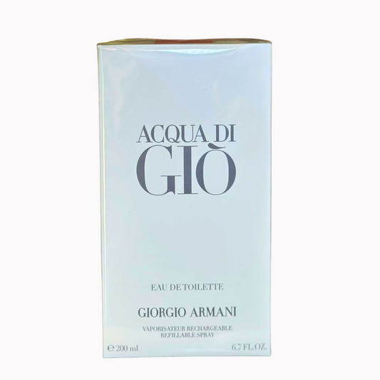 Giorgio Armani Acqua di Giò Eau De Toilette Pour Homme 6.7Oz