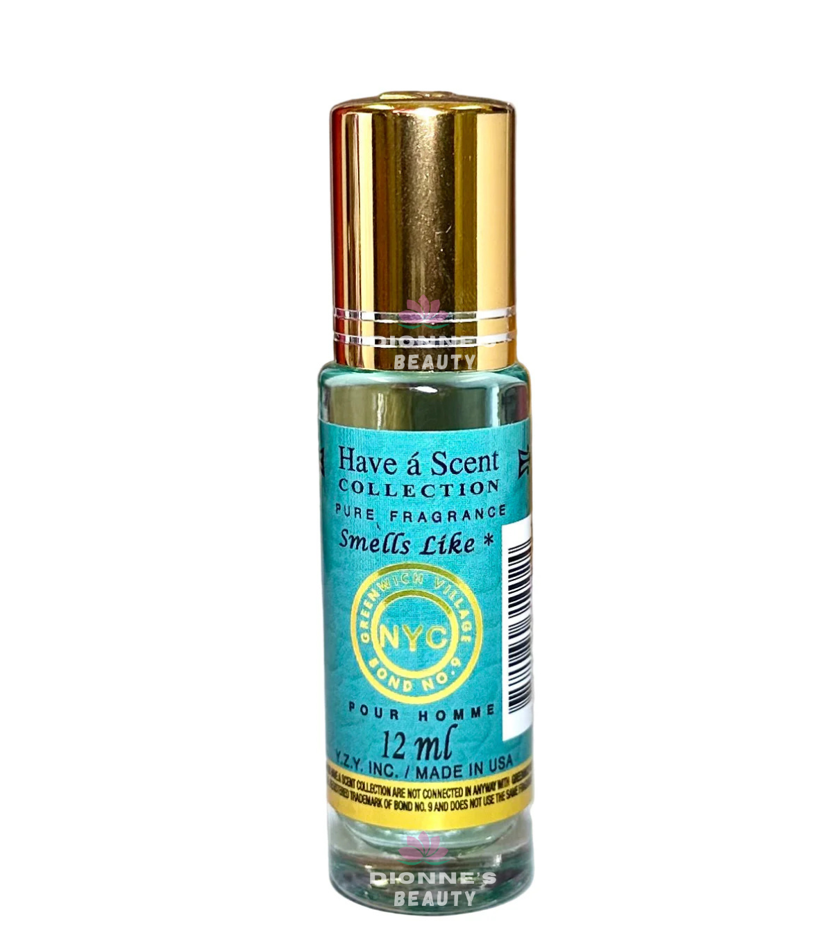 Have a Scent Collection Pure Fragrance Smells like “Bond 9” Pour Homme Roll on Perfume Oil 12ml