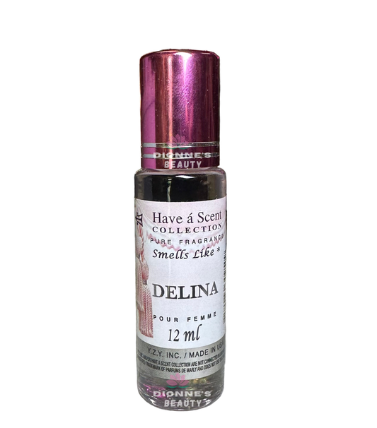 Have a Scent Collection Pure Fragrance Smells like "Delina" Pour Femme Roll-On Perfume Oil