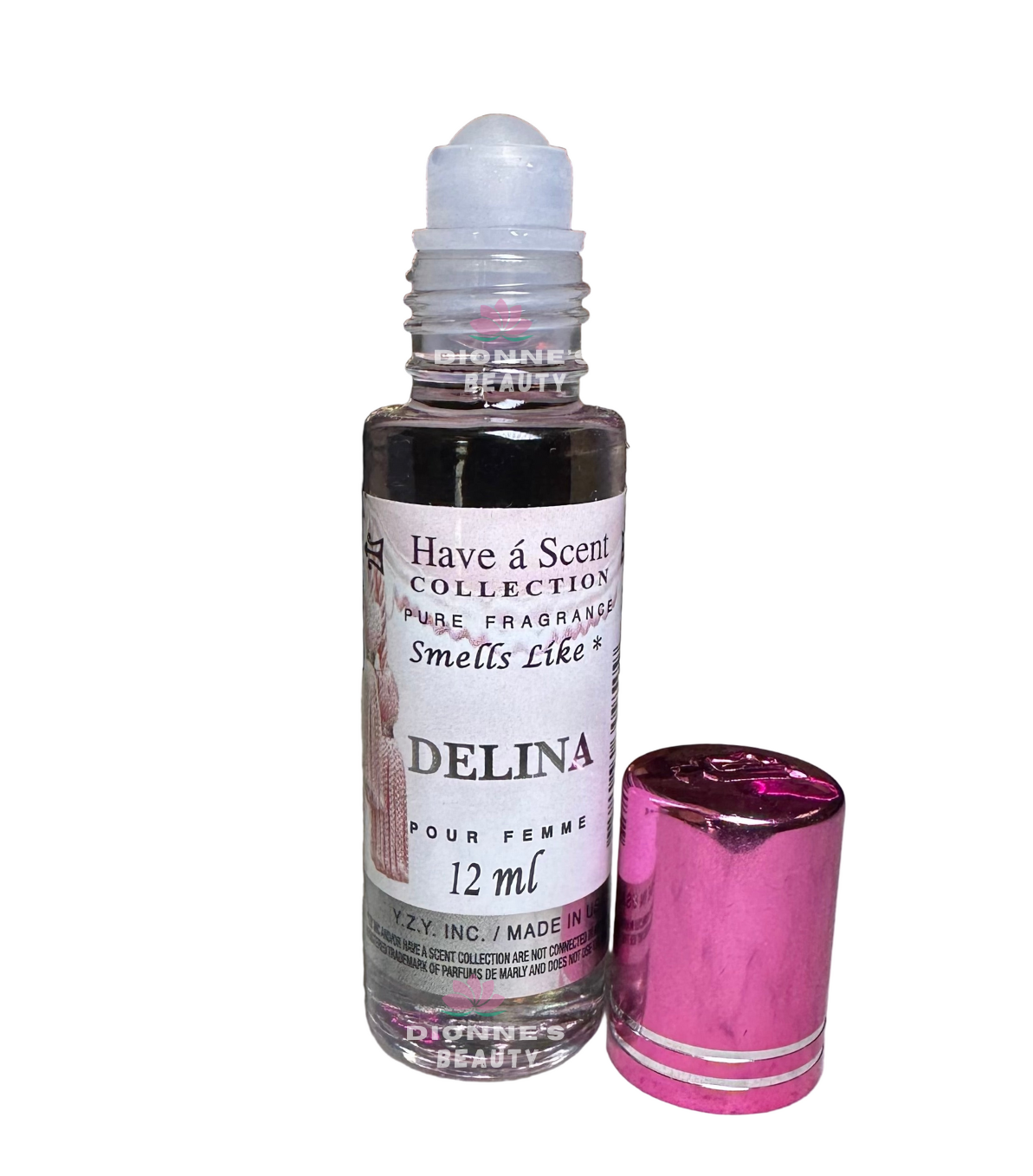 Have a Scent Collection Pure Fragrance Smells like "Delina" Pour Femme Roll-On Perfume Oil