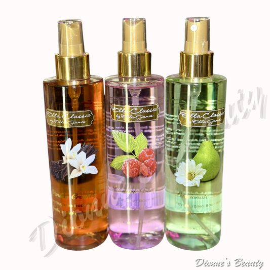 Daily Refresh Body Mist Set #2 (Ella Classic Vanilla Crochet + Passion Berry + Passionate Pear 240mL each)