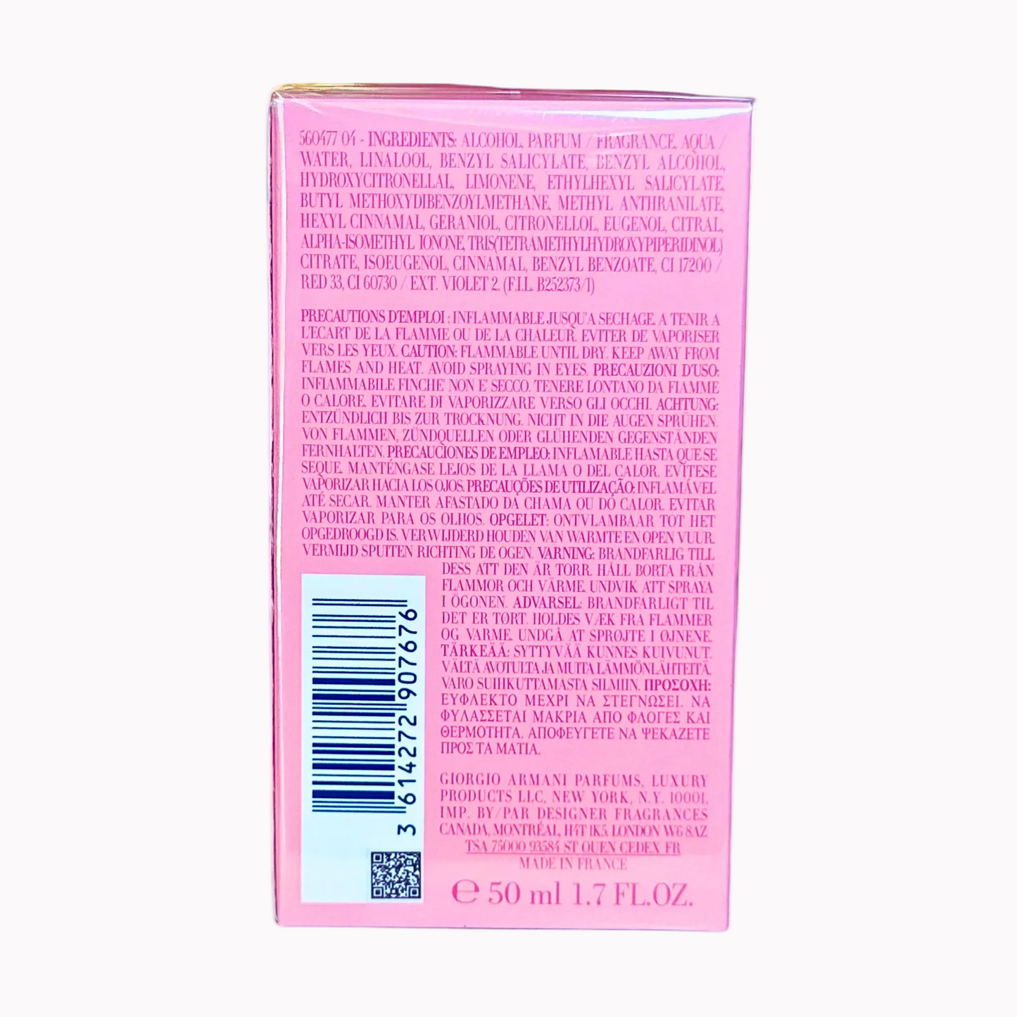Giorgio Armani My Way Eau De Toilette Spray For Women 1.7Oz