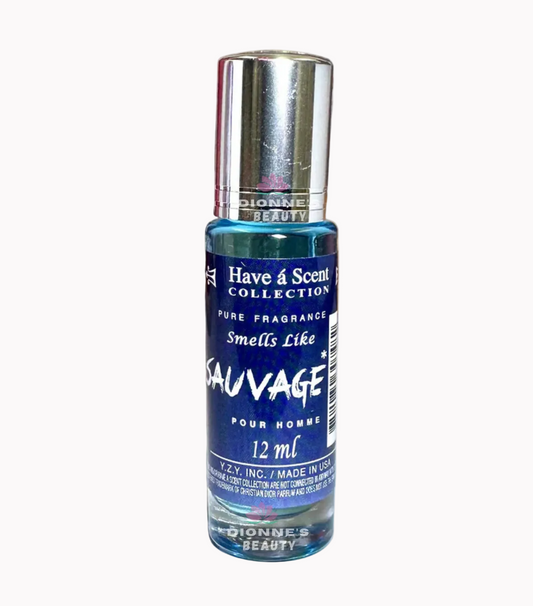 Have A Scent Collection Pure Fragrance Smells like “Sauvage” Pour Homme Roll On Perfume Oil