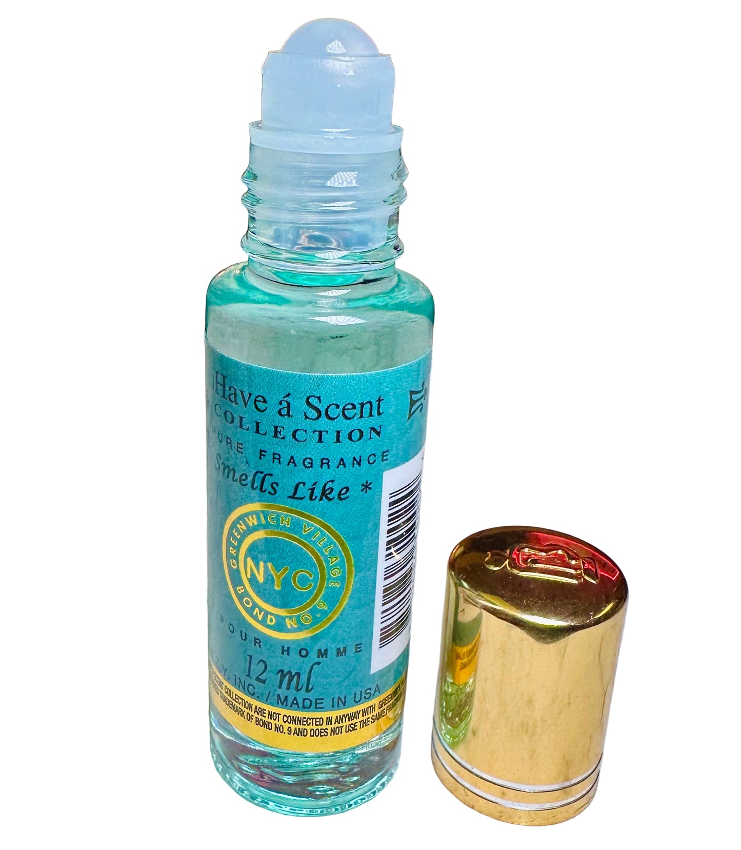 Have a Scent Collection Pure Fragrance Smells like “Bond 9” Pour Homme Roll on Perfume Oil 12ml