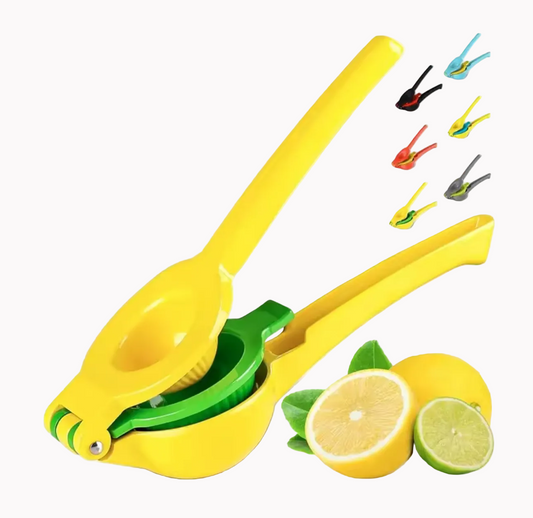 2 in 1 Handheld Metal Lemon Juicer Press Kitchen Hand Lime and Lemon Squeezer