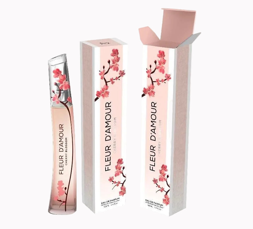 Fleur D’amour Cherry Blossom Eau De Perfume for Women 3.4Oz