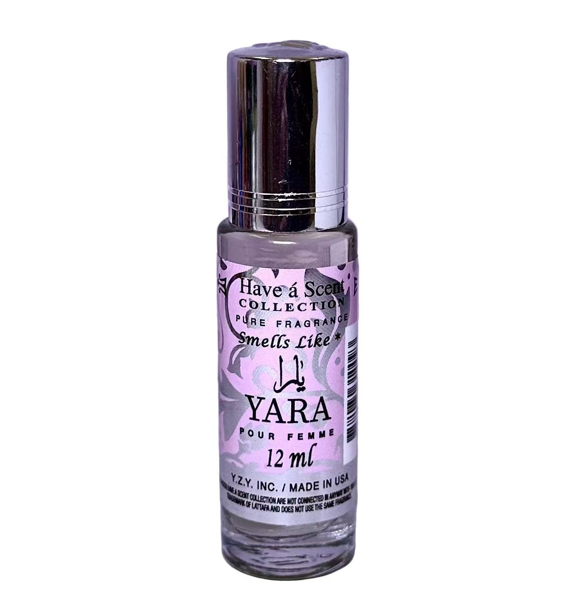 Have a Scent Collection Pure Fragrance Smells Like "Yara" Pour Femme Roll On Oils 12ml