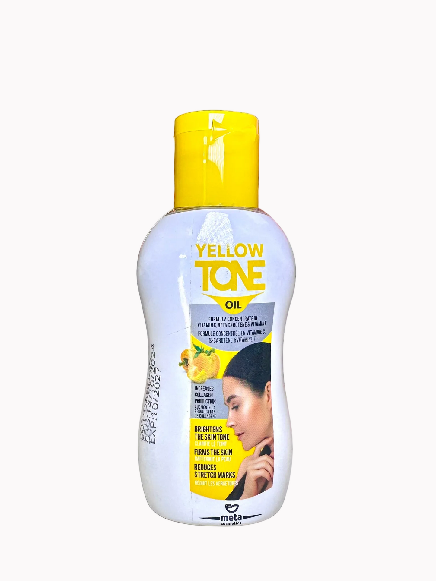 Yellow Tone Body Oil with Vitamin C & E