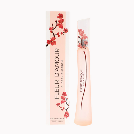 Fleur D’amour Cherry Blossom Eau De Perfume for Women 3.4Oz