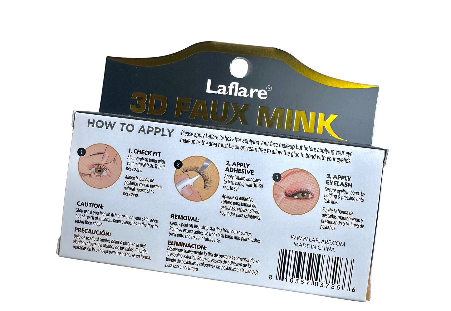 Laflare 3D Faux Mink Eyelashes