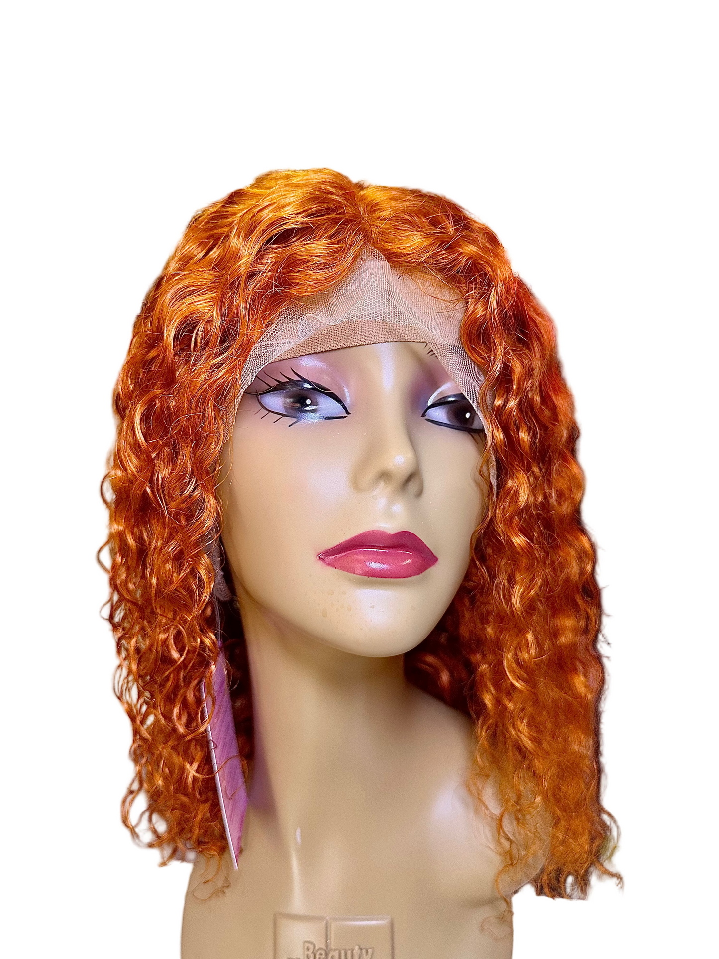 12A 13X4 Brazilian Water Wave Short Bob Lacefront Hair Wig