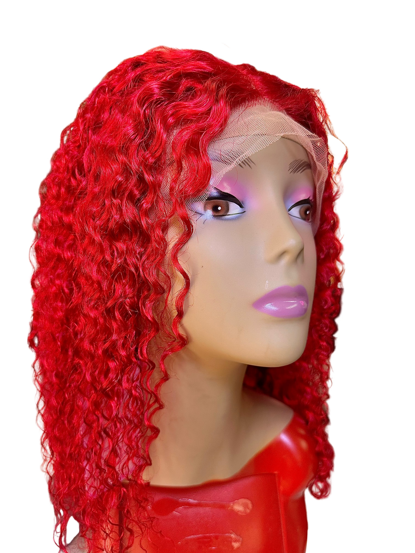 12A 13X4 Brazilian Water Wave Short Bob Lacefront Hair Wig