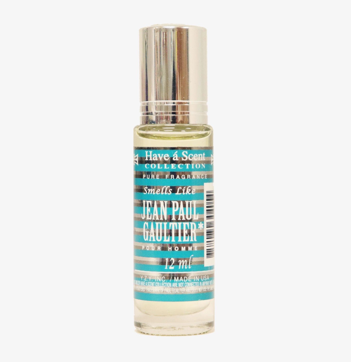 Have a Scent Pure Fragrance Smells Like "Jean Paul Gaultier" Pour Homme Roll On Oils 12ml