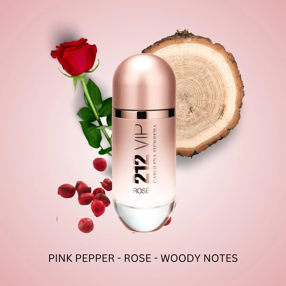 Carolina Herrera 212 VIP Rosé Eau de Parfum Pour Femme 1.7Oz